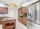 Kitchen with stainless steel appliances and ample wood cabinetry at 18065 Wing Ave, Port Charlotte, FL 33948