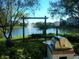 Relaxing lakefront patio with grilling station and gazebo at 10020 Strafford Oak Ct # 923, Tampa, FL 33624