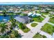 Bird's eye view of home and neighborhood at 265 Belvedere Ct, Punta Gorda, FL 33950