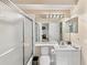 Simple bathroom with a toilet and vanity at 7319 Eleanor Cir, Sarasota, FL 34243
