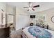 Spacious bedroom with window and ample closet space at 7319 Eleanor Cir, Sarasota, FL 34243