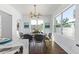 Bright dining area with hardwood floors and large windows at 1101 22Nd N Ave, St Petersburg, FL 33704