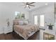 Elegant bedroom with hardwood floors and French doors at 1101 22Nd N Ave, St Petersburg, FL 33704