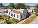 Aerial view of house, showcasing the architecture and landscaping at 1101 22Nd N Ave, St Petersburg, FL 33704