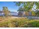 Large backyard with shed and fence at 11357 116Th Ave, Largo, FL 33778