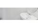 Bathroom with modern chrome faucet and white pedestal sink at 3910 Radiant Mountain Dr, Plant City, FL 33565