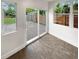 Sunroom with sliding glass doors leading to backyard at 2585 15Th N Ave, St Petersburg, FL 33713