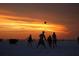 Beach volleyball at sunset at 1129 Seaside Dr # 7, Sarasota, FL 34242