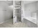 Bathroom with shower and bathtub at 7526 Fairlinks Ct, Sarasota, FL 34243