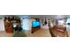 Living room featuring tile floors, TV entertainment area, and comfortable seating at 906 Bluewater Dr, Sun City Center, FL 33573