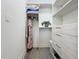 Bright walk-in closet with ample shelving and hanging space at 10530 Boardwalk Loop # 304, Lakewood Ranch, FL 34202