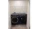 Laundry room featuring a modern washer and dryer at 10922 Brightleaf Ct, Riverview, FL 33569
