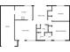 Floor plan showing a 2 bed, 2 bath home with garage at 8381 Chelsea Ct, North Port, FL 34287