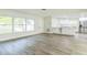 Modern kitchen featuring white cabinets and stainless steel appliances at 1845 Skyland Dr, Clearwater, FL 33759