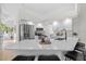 Modern kitchen with white cabinets and quartz countertops at 4320 Genesee Ln, New Port Richey, FL 34655