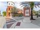 The Quarter at Forsyth Condominium community entrance with brick signage at 1810 E Palm Ave # 1205, Tampa, FL 33605