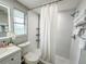 Updated bathroom with a shower and modern fixtures at 3310 W 63Rd W St, Bradenton, FL 34209