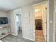 Bright hallway with access to bedrooms and bathroom at 3310 W 63Rd W St, Bradenton, FL 34209