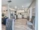 Modern kitchen featuring stainless steel appliances and white cabinets at 3310 W 63Rd W St, Bradenton, FL 34209