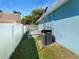 Backyard with deck and AC unit at 736 Mac Crillus Rd, Largo, FL 33770
