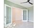 Bright office with french doors and light green walls at 11216 Beeswing Pl, Riverview, FL 33578