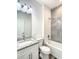 Bathroom with granite countertop and bathtub at 1543 Mackinaw St, North Port, FL 34286