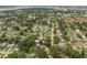 Aerial view of residential neighborhood showcasing houses and landscape at 5287 99Th N Way, St Petersburg, FL 33708