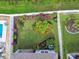 Bird's eye view of a home with a backyard oasis at 307 Shore Crab Way, Apollo Beach, FL 33572