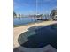 Relaxing pool area with water access and boat lift at 501 55Th Ave, St Pete Beach, FL 33706