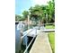 Private dock with access to the waterway, perfect for boating at 5400 Circle Dr, Weeki Wachee, FL 34607