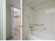 Bathroom with bathtub, shower, and closet access at 5095 Bay Ne St # 109, St Petersburg, FL 33703