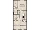 Second floor plan featuring primary bedroom, two additional bedrooms, and two bathrooms at 11831 Sylvia St, Dade City, FL 33525