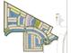 Community map highlighting lot sizes and locations at 16093 Ivy Ridge Ct, Port Charlotte, FL 33953