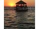 Beautiful ocean view with a tiki hut during sunset at 6728 Sea Ranch Dr, Hudson, FL 34667