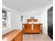 Bright bedroom with wooden bed frame and light walls at 708 22Nd W St, Bradenton, FL 34205