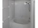 Clean bathroom with a shower/tub combo and white tile at 2346 Lake Woodberry Cir, Brandon, FL 33510