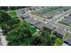 Aerial view highlighting the community's well-planned layout and green spaces at 7729 Rosewood Garden Loop, Tampa, FL 33637