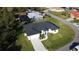 Aerial view showcasing a house's curb appeal at 10625 Ayear Rd, Port Charlotte, FL 33981