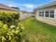 Private backyard with well-maintained lawn and landscaping at 2253 Heron Cir, Clearwater, FL 33762