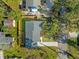 Aerial view showing house, yard, and neighborhood at 2809 Marlette St, Sarasota, FL 34231