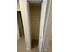 Empty closet with a single rod for hanging clothes at 4944 Hazner St # 4944, New Port Richey, FL 34652