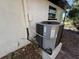 New central AC unit installed outside at 18839 Aripeka Rd, Hudson, FL 34667