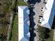 Aerial view of property showing building location and surrounding landscape at 3919 Cape Haze Dr # 503, Rotonda West, FL 33947