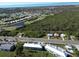 Wide aerial view of property, highlighting location and surroundings at 3919 Cape Haze Dr # 503, Rotonda West, FL 33947