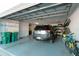 Garage with space for one car and storage at 3919 Cape Haze Dr # 503, Rotonda West, FL 33947