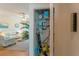 Storage room with shelves, broom, and vacuum cleaner at 3919 Cape Haze Dr # 503, Rotonda West, FL 33947