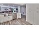 Modern kitchen with stainless steel appliances and ample cabinet space at 18400 Gulf Blvd # 1206, Indian Shores, FL 33785