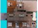 Detailed floor plan showcasing the home's layout with multiple bedrooms and open living spaces at 11322 Zola Ave, Port Charlotte, FL 33981