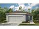 Single-story home with a two-car garage and neutral color scheme at 5807 Laurelcrest Gln, Palmetto, FL 34221