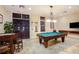 Game room with pool table and other games at 5807 Laurelcrest Gln, Palmetto, FL 34221